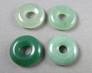 Aventurine Donut / PI Disc Bead 18mm 1pc Z138