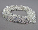 Silver Tone Cable Chain 3x3.5mm (10 Feet) C618
