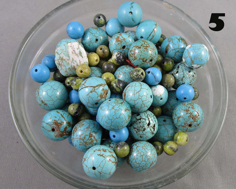 Gemstone & Glass Beads - Drop 1