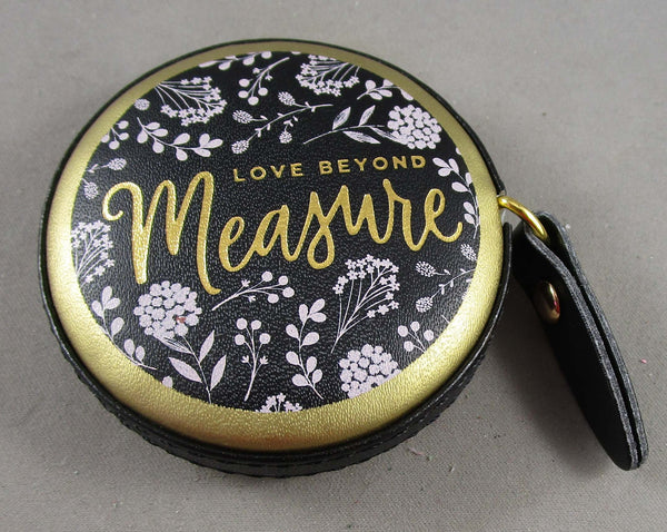 "Love Beyond Measure" Retractable Tape Measure C253