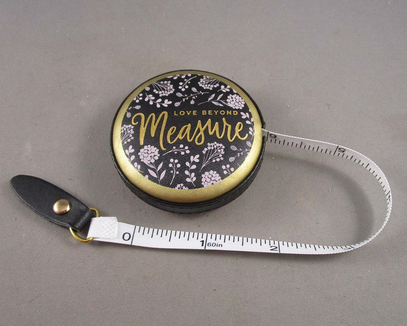 "Love Beyond Measure" Retractable Tape Measure C253