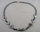 Hematite Necklace Vintage H154-18