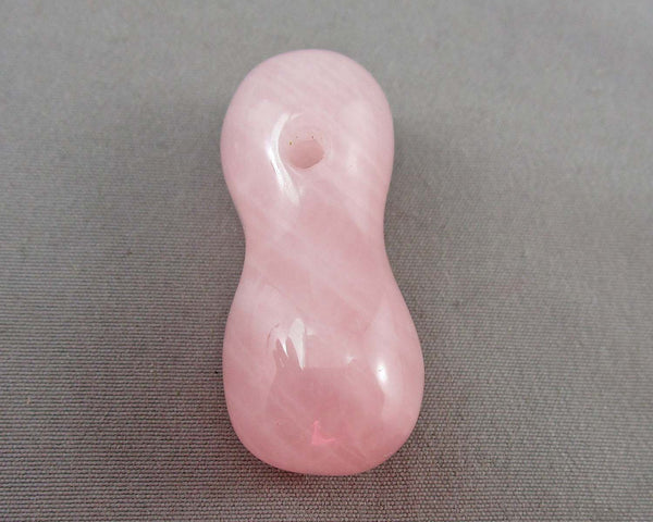 Rose Quartz Crystal Pendant B117-4 (Vintage)