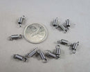Spring Bead Clamps / Cord Stoppers 12pc C256