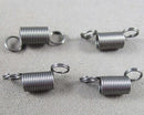 Spring Bead Clamps / Cord Stoppers 12pc C256