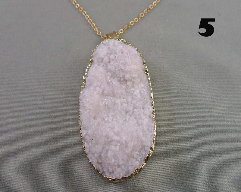 50% OFF!  Gemstone Pendants Drop - Drop 4
