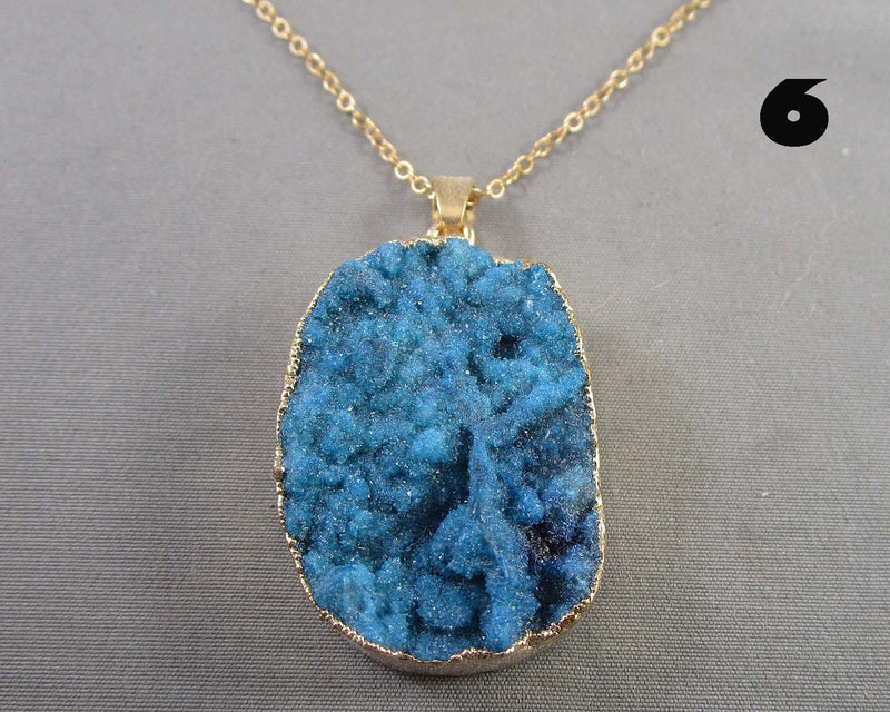 50% OFF!  Gemstone Pendants Drop - Drop 4