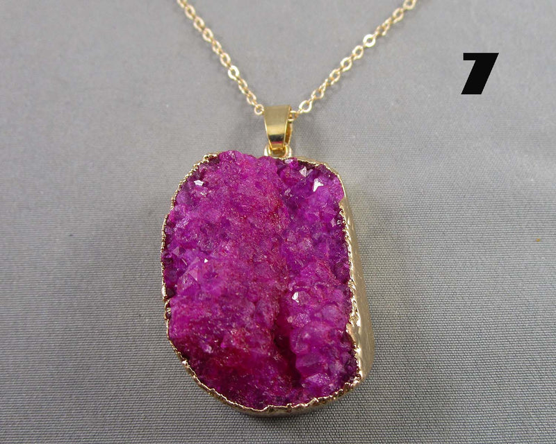 50% OFF!  Gemstone Pendants Drop - Drop 4