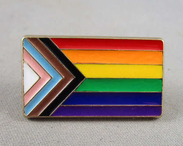 Rainbow Pride Flag Enamel Pin 1pc (BIN 55)