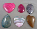 You Choose! Agate Stone Pendant (Drilled)