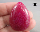 You Choose! Agate Stone Pendant (Drilled)