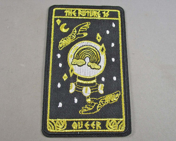"The Future is Queer" Tarot Card Iron on Patch 1pc J248