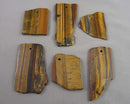 You Choose! Tiger Eye Stone Pendant (Drilled)