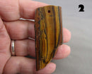 You Choose! Tiger Eye Stone Pendant (Drilled)