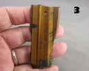 You Choose! Tiger Eye Stone Pendant (Drilled)