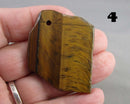 You Choose! Tiger Eye Stone Pendant (Drilled)