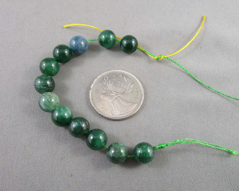 Fuchsite Gemstone Beads Various Sizes