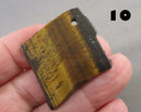 You Choose! Tiger Eye Stone Pendant (Drilled)