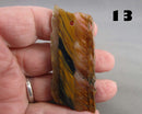 You Choose! Tiger Eye Stone Pendant (Drilled)