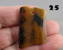 You Choose! Tiger Eye Stone Pendant (Drilled)