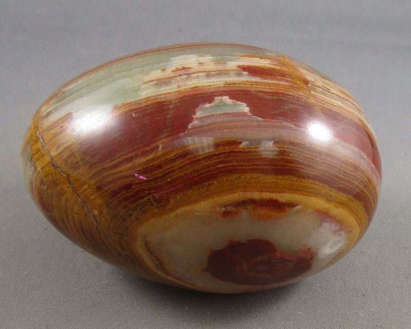 Onyx Stone Egg 1 pc B125-3