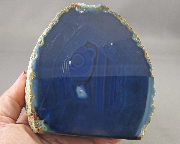 Blue Agate Stand up 1pc B060-2