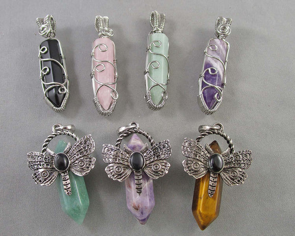 Gemstone Pendant Drop 1