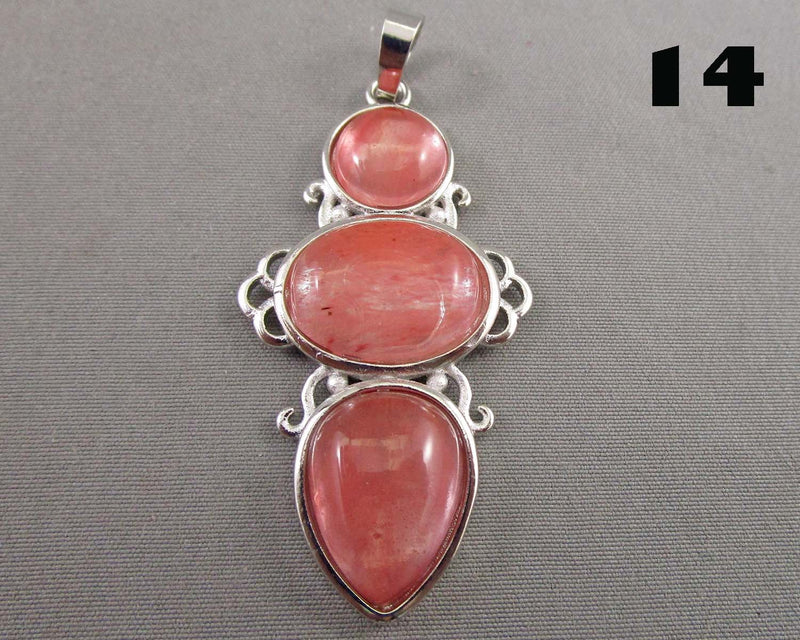 Gemstone Pendant Drop 2