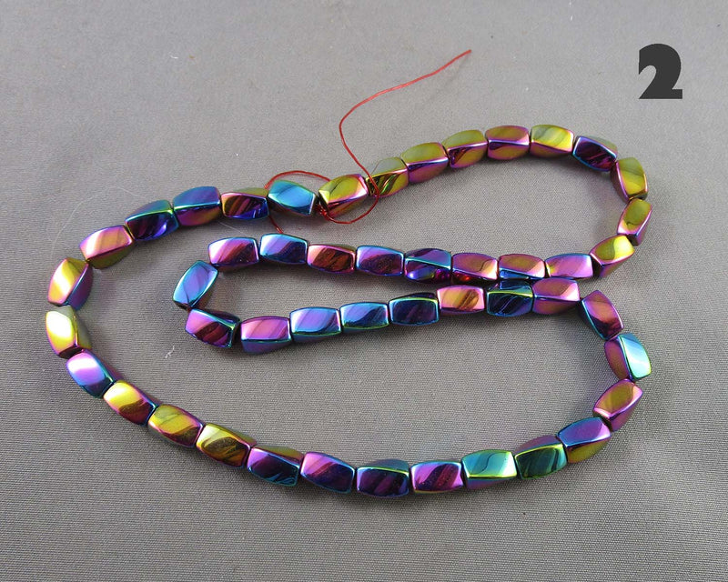 Magnetic Hematite Beads - Drop 7