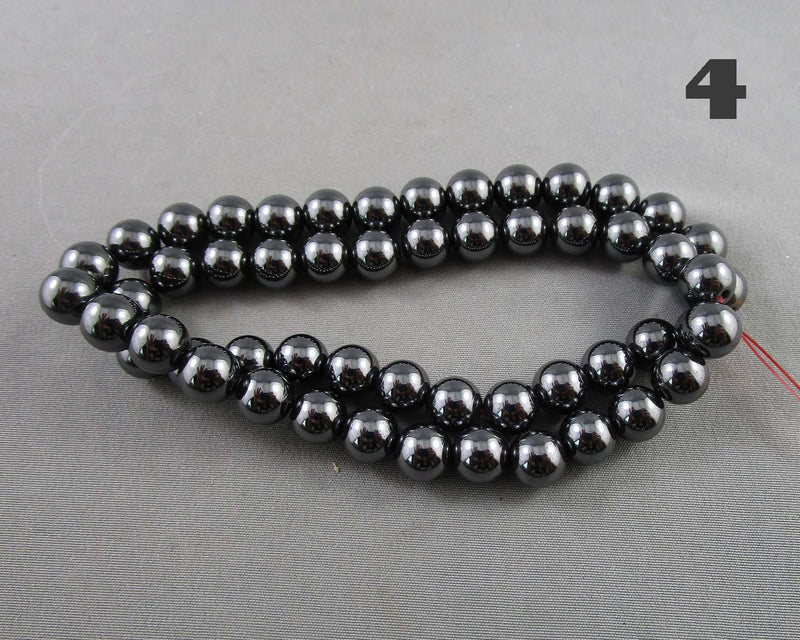 Magnetic Hematite Beads - Drop 7