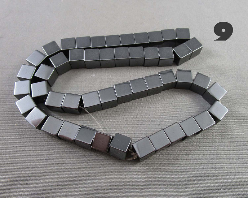 Magnetic Hematite Beads - Drop 7