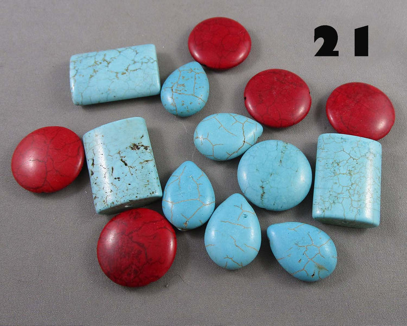 Gemstone & Glass Beads - Drop 6