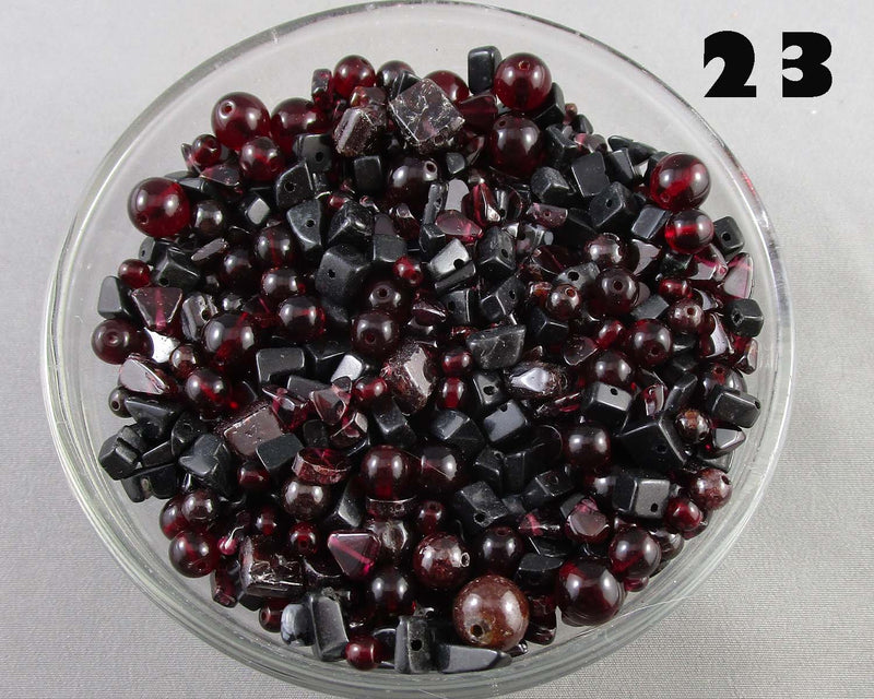Gemstone & Glass Beads - Drop 6