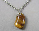 Tiger Eye Gemstone Pendant Necklace H066-5