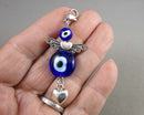Greek Evil Eye Protection Zipper Pull 1pc C292