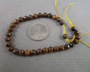Tigers Eye Faceted Beads 6mm C508