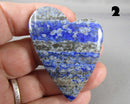 You Choose!  Lapis Lazuli Gemstone Heart