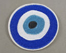 50% OFF!  Greek Evil Eye Protection Iron on Patch 1pc C298