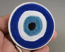 50% OFF!  Greek Evil Eye Protection Iron on Patch 1pc C298