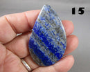 You Choose!  Lapis Lazuli Gemstone Freeform Shape