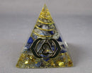 Lapis Lazuli Orgonite Pyramid 1pc H156