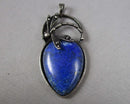 Lapis Lazuli Gemstone Dragonfly Pendant Z013