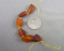 Amber Raw Nugget Beads C502
