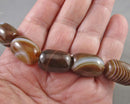 Sardonyx Barrel Beads 18x13mm C710