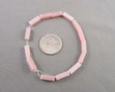Pink Opal Column Beads 13x4mm C527