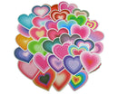 Love Hearts Sticker Pack - Waterproof PVC Stickers 50pc J271