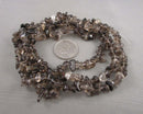 Smoky Quartz Beads Chip Strand 35" Med (G070-2)
