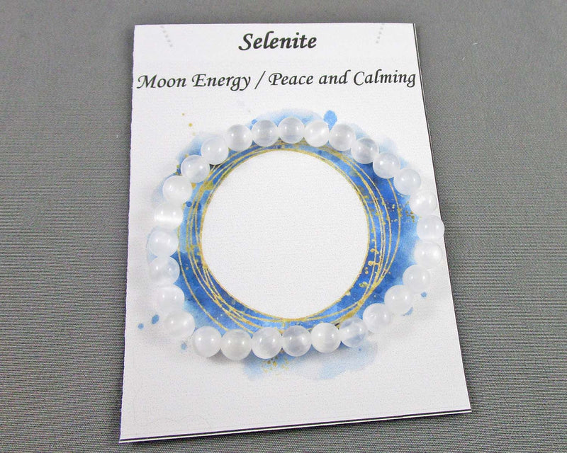 Selenite Bracelet 1pc (C305)