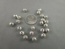 Tibetan Spacer Beads Silver Tone Round 8mm 22pcs C299