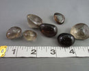 Smoky Quartz Polished Stones 3pcs J022